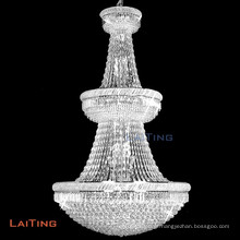 Zhongshan cidade guzhen longo barroco iluminação lustre de cristal